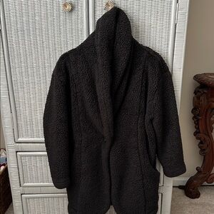 Woman's UGG Black Sherpa Jacket